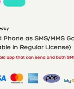 SMS Gateway - Use Your Android Phone as SMS/MMS Gateway (SaaS)
