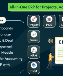 ERPGo SaaS - All In One Business ERP With Project, Account, HRM, CRM & POS
