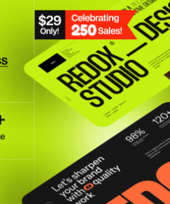 Redox - Creative Agency Portfolio WordPress Theme