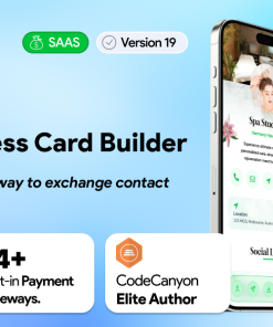 GoBiz - vCard SaaS Digital Business Card Builder
