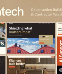 Infratech - Construction Building & Contractor WordPress Theme