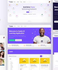 Geeks - Online Learning Marketplace WordPress Theme