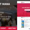 Event Management WordPress Theme for Booking Tickets - EM4U
