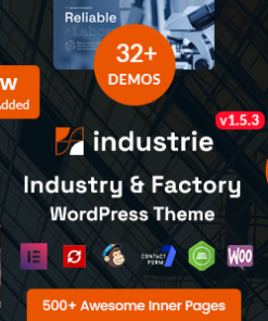 Indutri – Factory & Industrial WordPress Theme