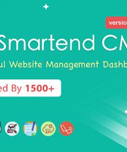 SmartEnd CMS - Laravel Admin Dashboard with Frontend and Restful API