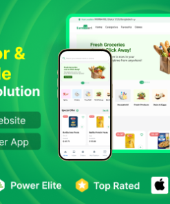 6amMart - Multivendor Food, Grocery, eCommerce, Parcel, Pharmacy delivery app with Admin & Website