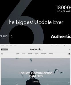 Authentic - Lifestyle Blog & Magazine WordPress Theme