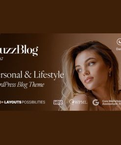 Buzz - Personal & Lifestyle WordPress Blog Theme with Dark Mode