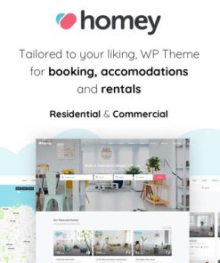 Homey - Booking and Rentals WordPress Theme
