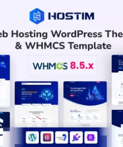 Hostim – Web Hosting WordPress Theme with WHMCS