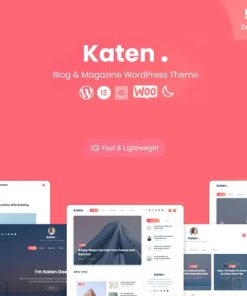 Katen - Blog & Magazine WordPress Theme