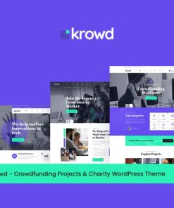 Krowd - Crowdfunding & Charity WordPress Theme