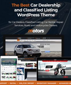 Motors - Car Dealer, Rental & Listing WordPress theme