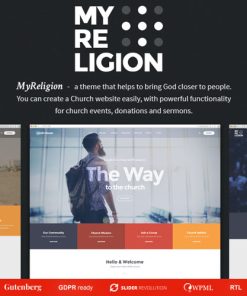My Religion - Church & Charity WordPress Theme