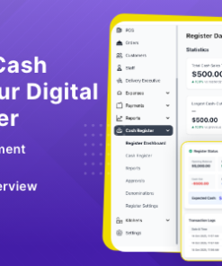 Cash Register Module for Tabletrack