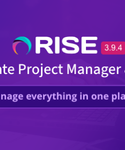 RISE - Ultimate Project Manager & CRM