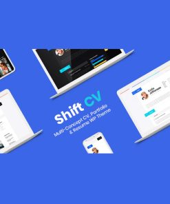 ShiftCV – Blog Resume Portfolio WordPress