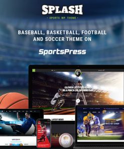 Splash - Sport Club WordPress Theme for Basketball, Football, Hockey