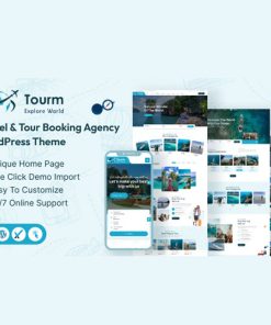 Tourm- Travel & Tour Booking Agency WordPress Theme