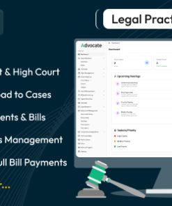 AdvocateGo SaaS - Legal Practice Management