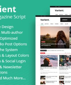 Varient - News & Magazine Script