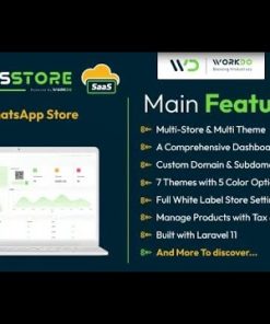 WhatsStore SaaS - Online WhatsApp Store Builder