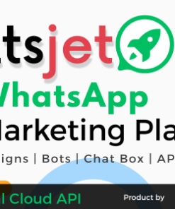 WhatsJet SaaS - A WhatsApp Marketing Platform with Bulk Sender