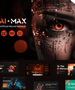 AIMAX - AI Agency WordPress Theme