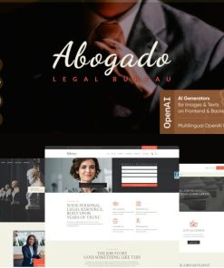 Abogado – Lawyer, Advocate & Legal WordPress Theme