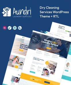 Aundri – Dry Cleaning Services WordPress Theme + RTL