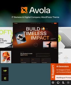 Avola – IT Buiness & Digital Company WordPress Theme