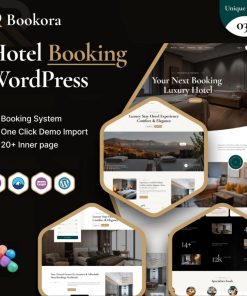 Bookora – Hotel Booking WordPress Theme