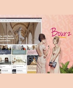 Bourz: Life, Entertainment & Fashion WordPress Blog Theme