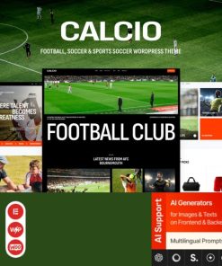 Calcio – Football & Soccer Elementor WordPress Theme