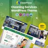 ClearPress – Cleaning Services WordPress Theme