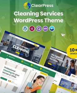 ClearPress – Cleaning Services WordPress Theme