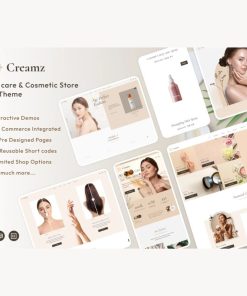 Creamz – Beauty Salon & Spa WooCommerce