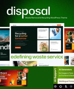 Disposal – Waste Removal & Recycling WordPress Theme