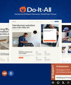 Do-It-All – Handyman & Repair Elementor WordPress Theme
