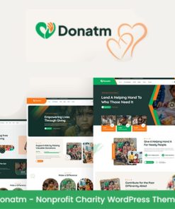 Donatm – Nonprofit Charity WordPress Theme