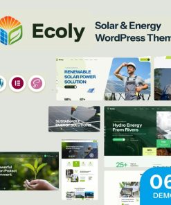 Ecoly – Solar Ecology & Environment WordPress Theme