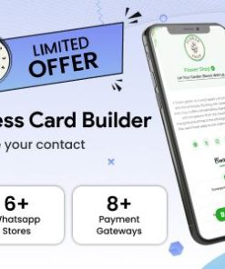 Infy vCard Saas : Digital Business Card Builder