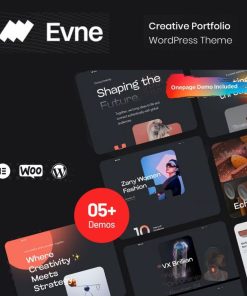 Evne – Creative Portfolio WordPress Theme