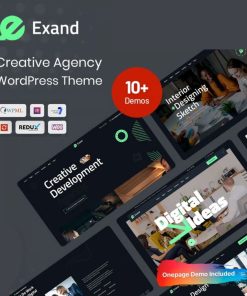 Exand - Creative Agency WordPress Theme