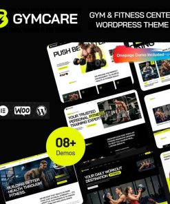 Gymcare – Fitness and Gym WordPress Theme