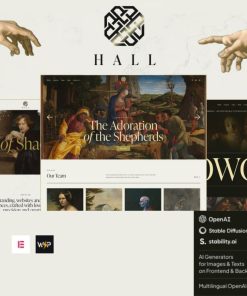 Hall – Museum and Art Gallery WordPress Theme