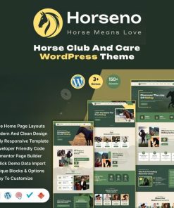 Horseno - Horse Club & Riding Sports WordPress Theme