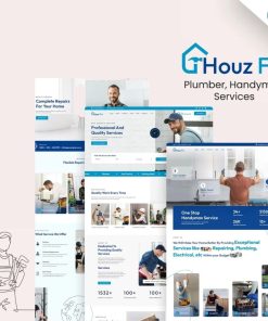 HouzFix – Plumber, Handyman Services WordPress Theme