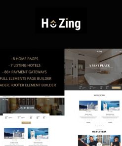 Hozing - Hotel Booking WordPress Theme