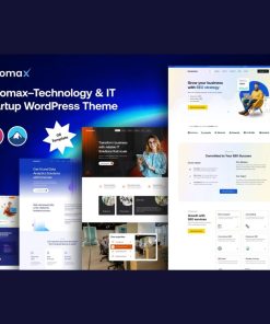 Innomax – Technology & IT Startup WordPress Theme